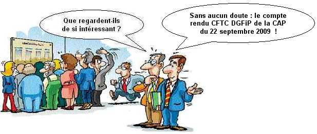 Compte rendu de la C A P Locale du 22 septembre 2009 : recours en notation cat�gorie B et C ann�e 2009