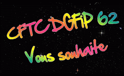 CFTC DGFiP 62 vous souhaite d'excellentes f�tes de fin d'ann�e.