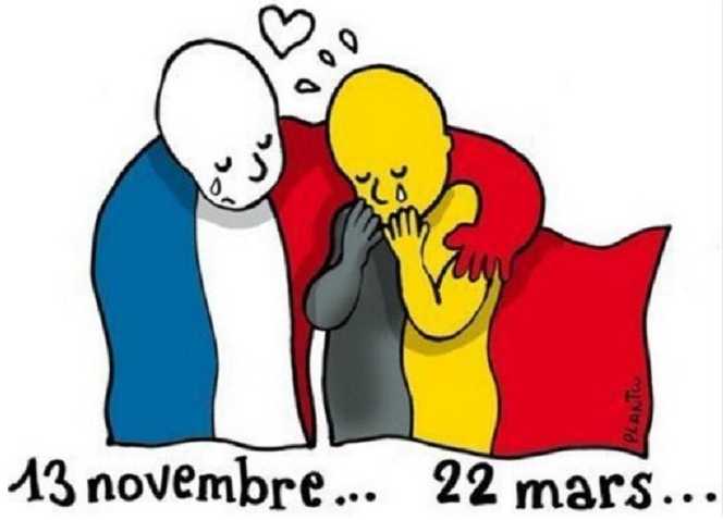 le terrorisme a frapp� de plein fouet une ville europ�enne