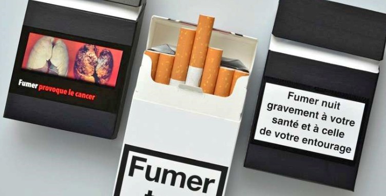 Le prix du paquet de cigarettes.