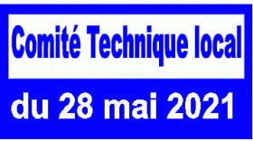 Ordre du jour du C T L du 28 mai 2021