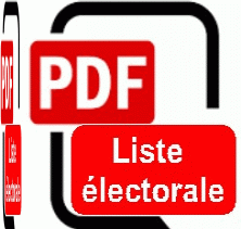Liste �lectorale CFDT - CFTC
